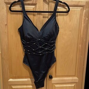 Magicsuit One piece Swimsuit Black Sz 10